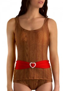 wood paneling suit