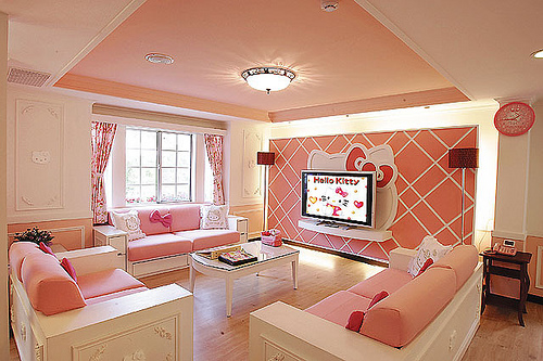  Hello Kitty HOUSE OF MY DREAMS is actually a townhouse hotel in Hsinchu, 